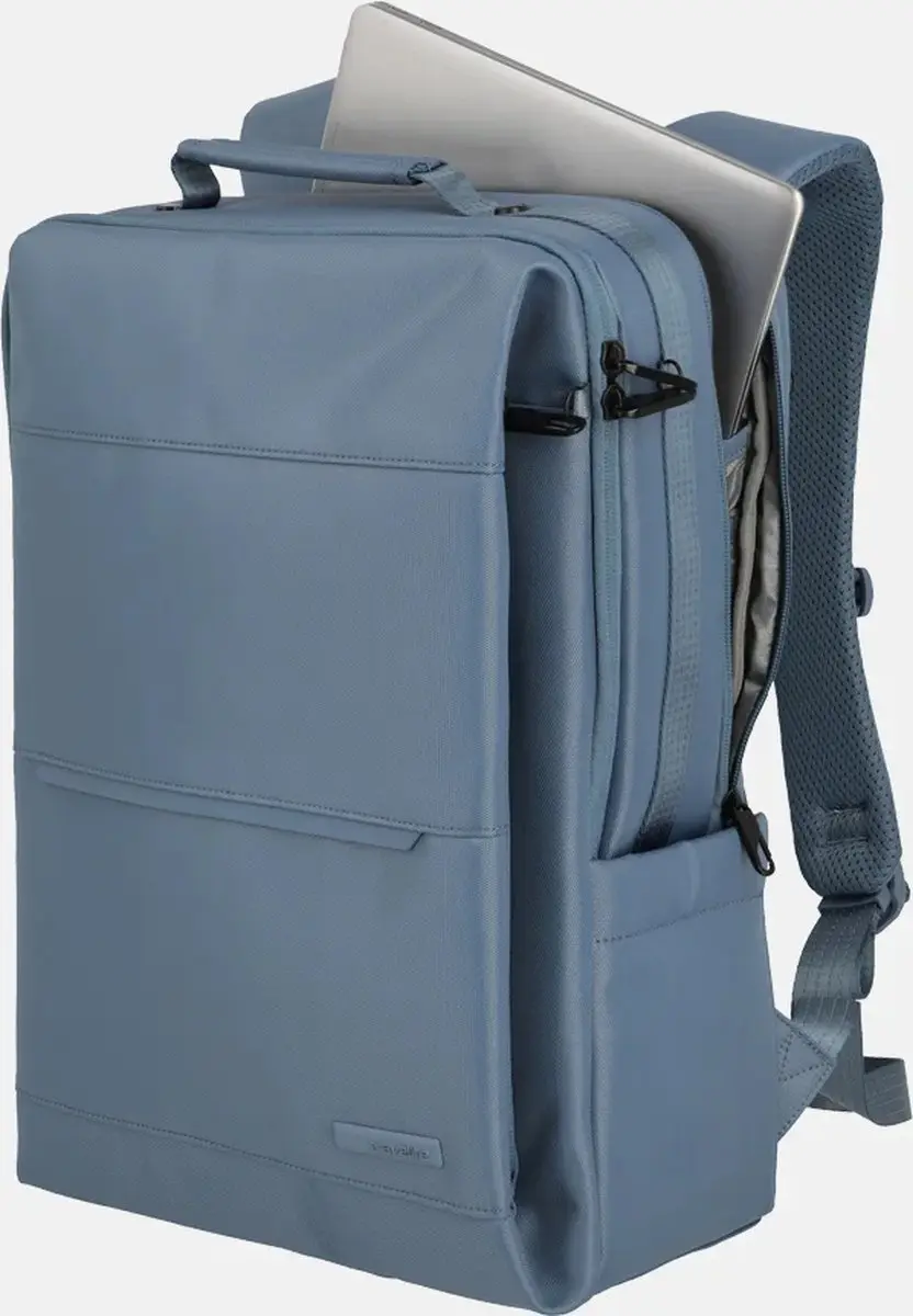 Travelite Workflow Rugzak M 18 l - Denimblue - afbeelding 6 van 6
