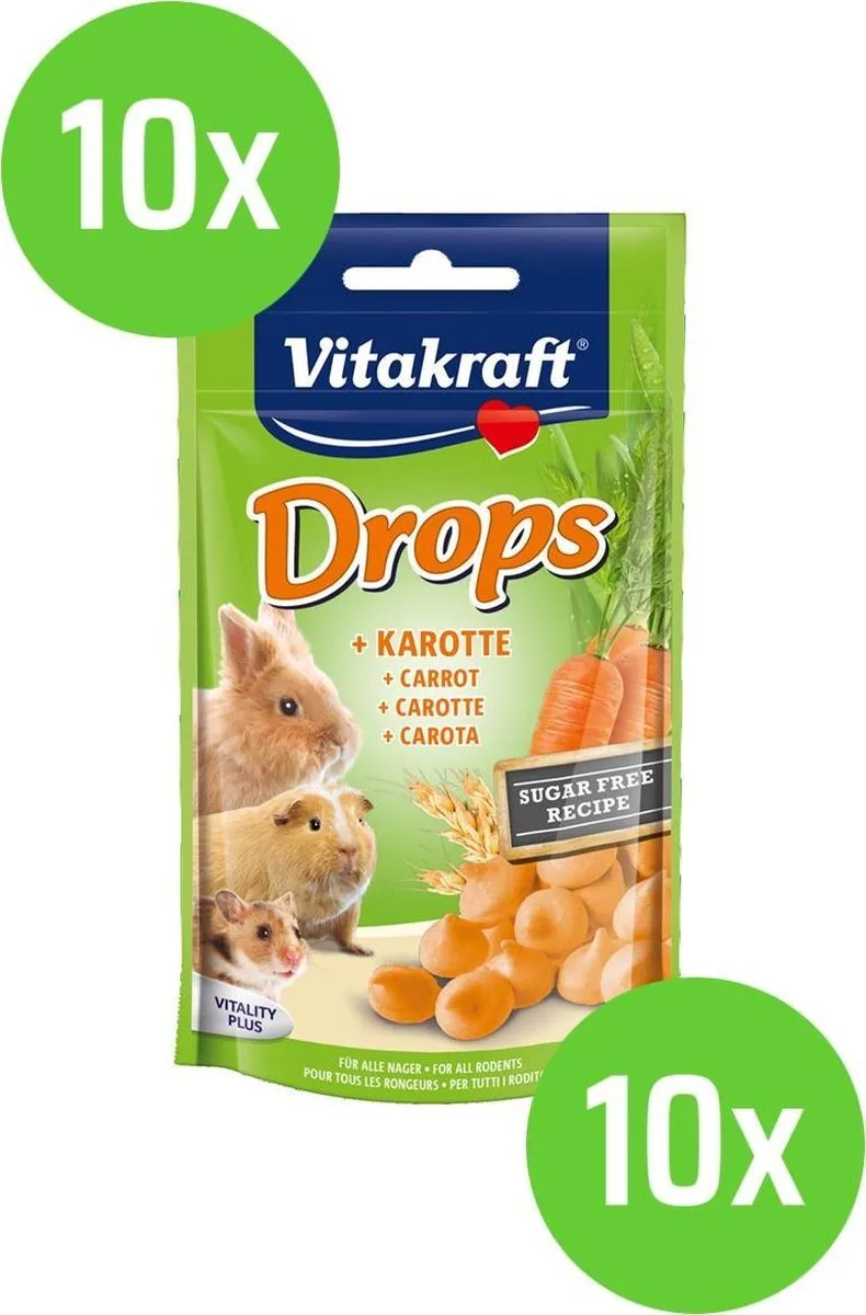 Vitakraft Drops Wortel 75g