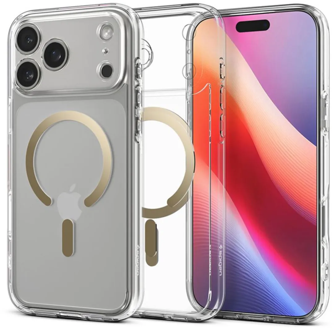 Spigen Ultra Hybrid Backcover ACS10284 iPhone 17 Pro Max - Transparant
