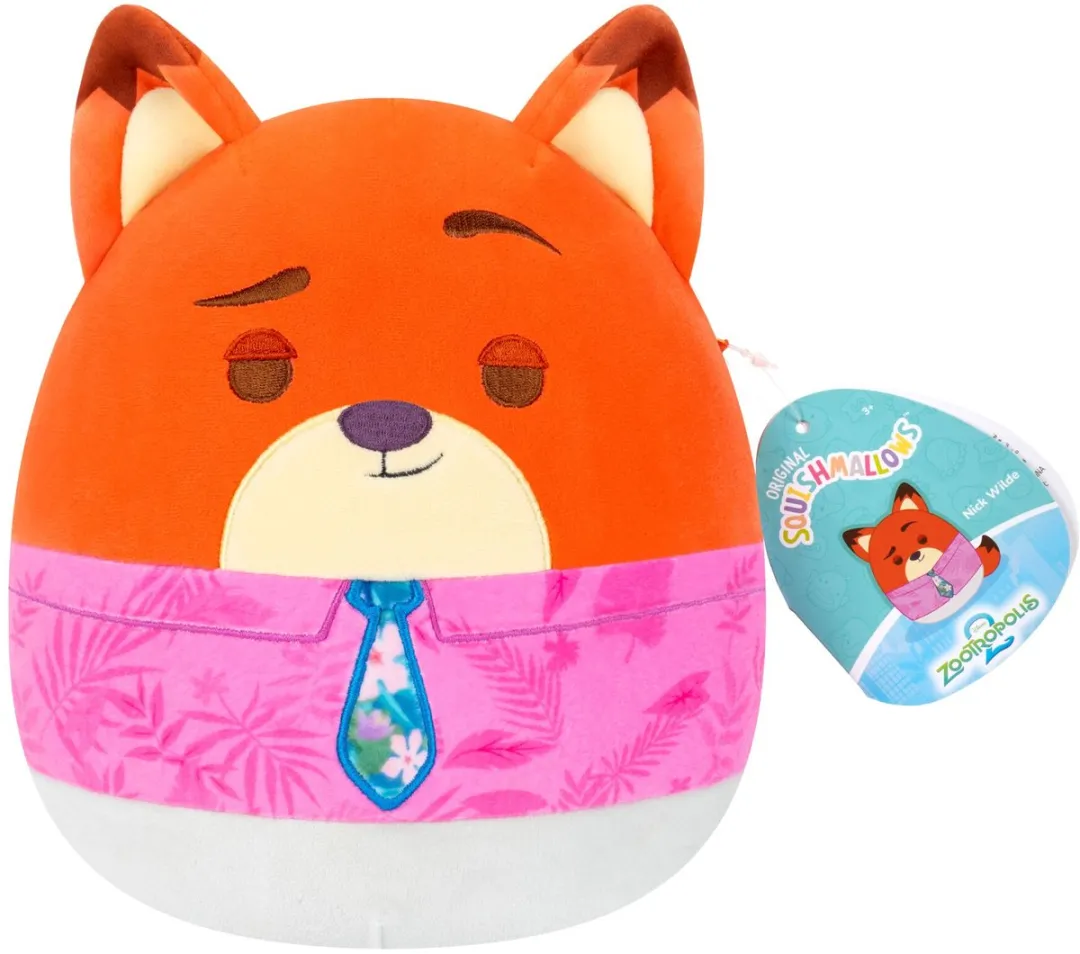 Squishmallows Nick Wilde Zootopia Pluche