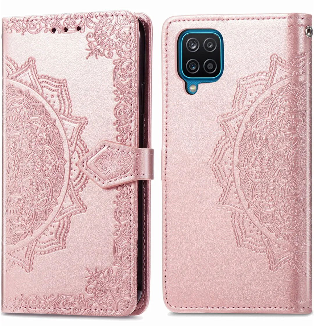 Imoshion Hoesje Samsung Galaxy A12 Mandala Bookcase