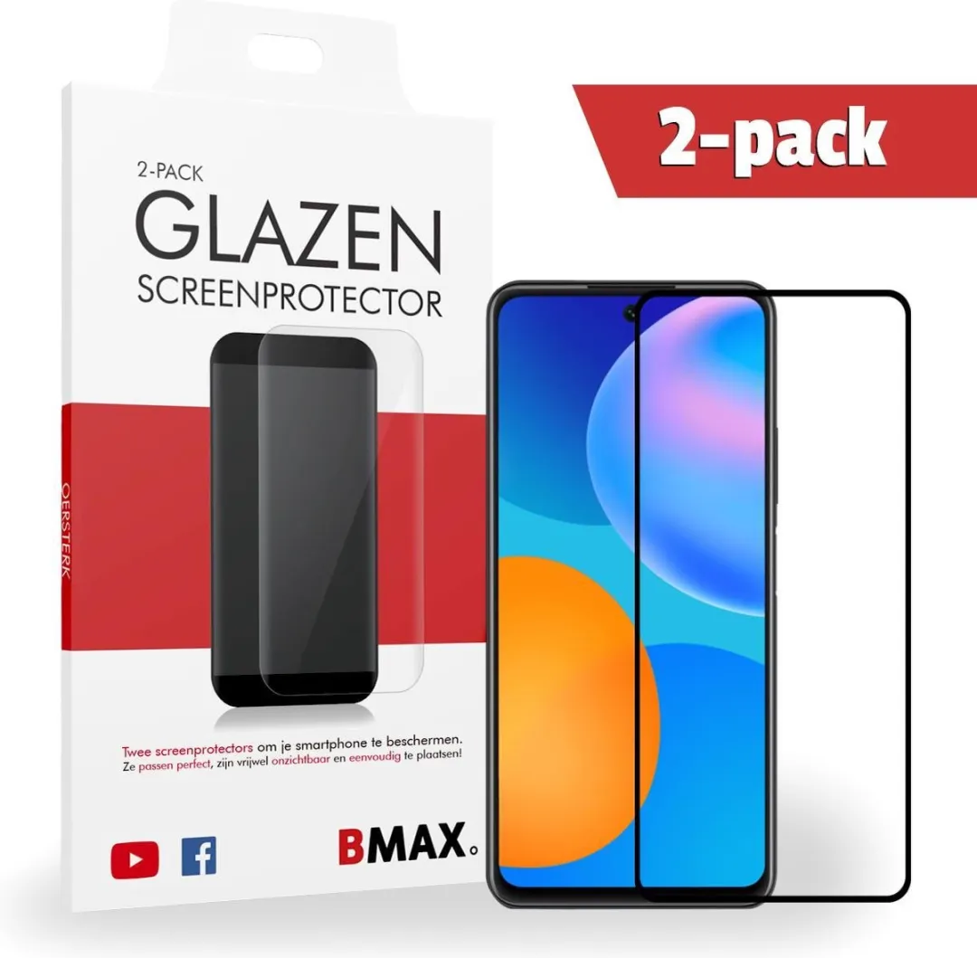 BMAX Screenprotector Huawei P Smart 2021