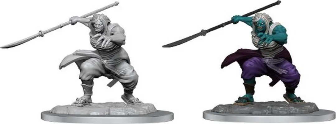 Wizkids D&D Nolzur's Marvelous Miniatures Oni Female - Licht Grijs