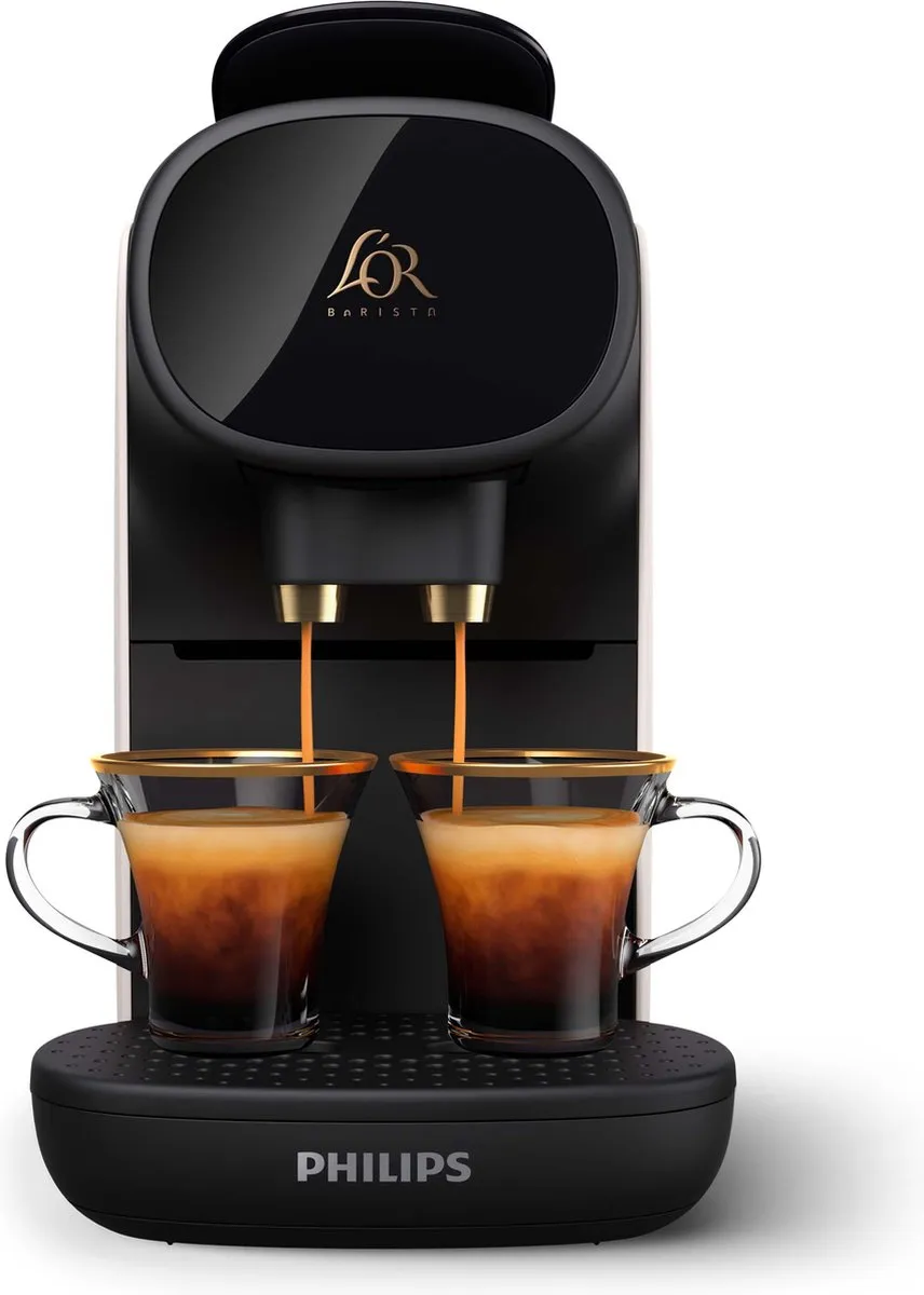 Philips L'Or Barista LM9012/03 Koffiecupmachine - 1450W - 0,8L - Zwart/Wit