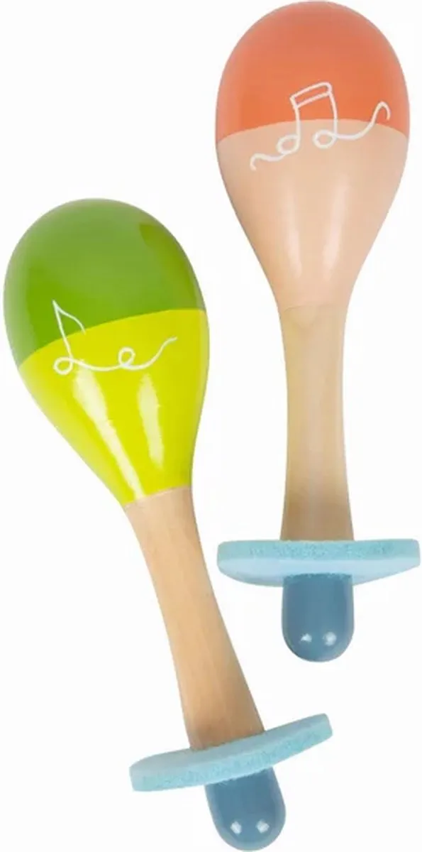 Small Foot Houten Maracas Groovy Beats 12251 - Multi kleuren