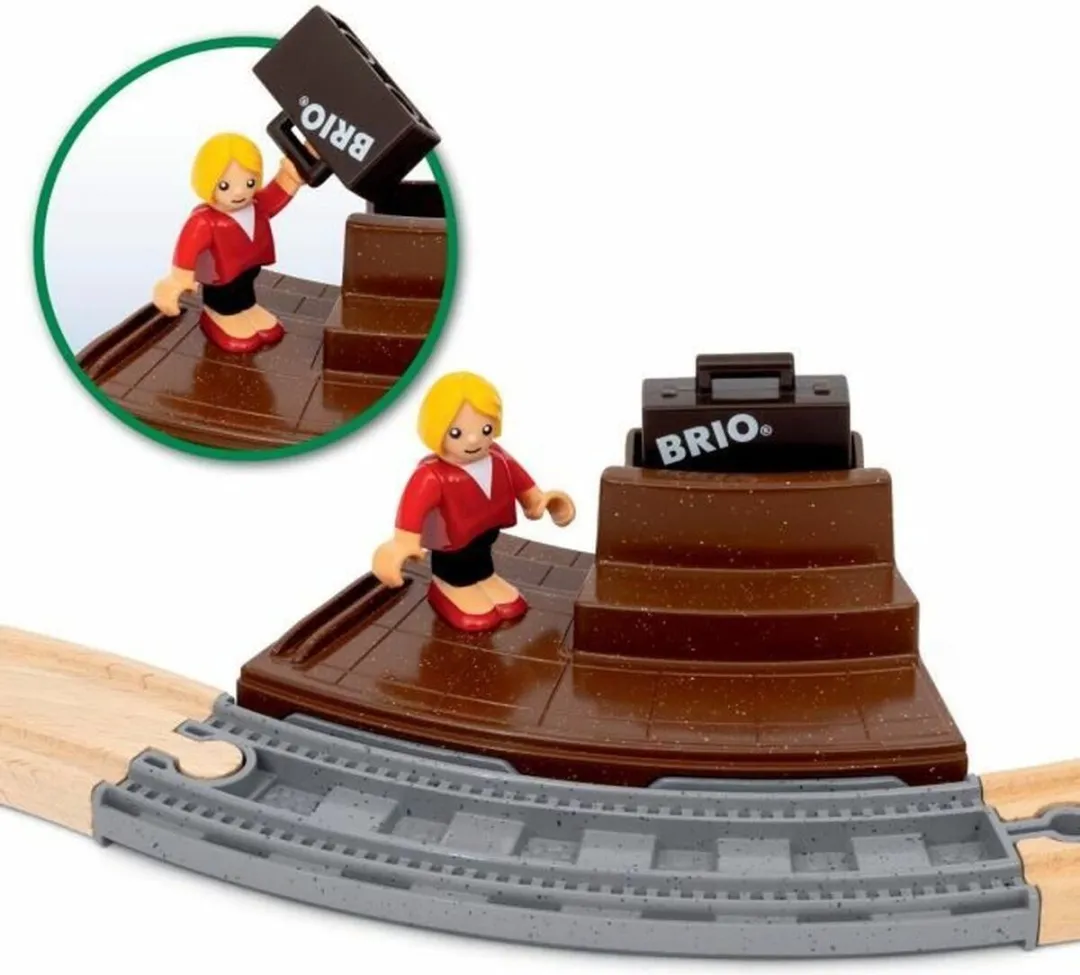 Brio 36079 Treinbaan Starterset - 22-delig - Multicolor
