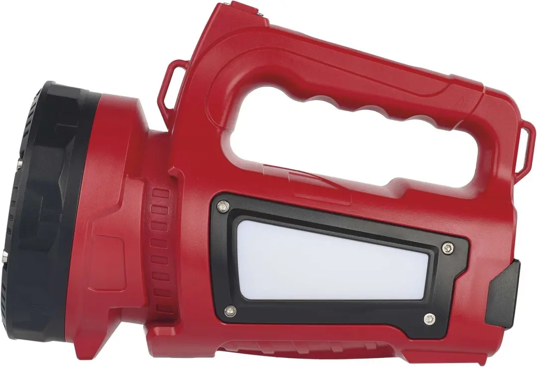 Emos P2317 LED Zaklamp - 1000 lm - 15.000 mAh - Rood/Zwart - afbeelding 2 van 6
