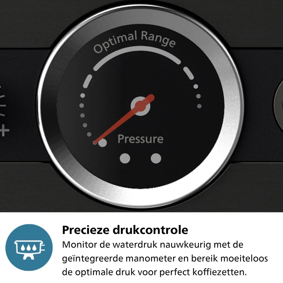 Philips Barista Brew PSA3218/10 Halfautomatische Espressomachine - Zwart