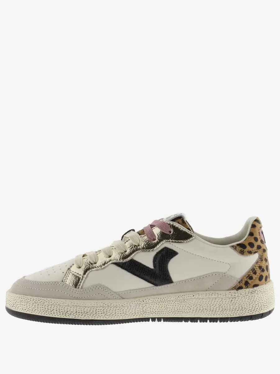 Victoria Smash Damessneakers - Creme - Maat 39 - afbeelding 5 van 6
