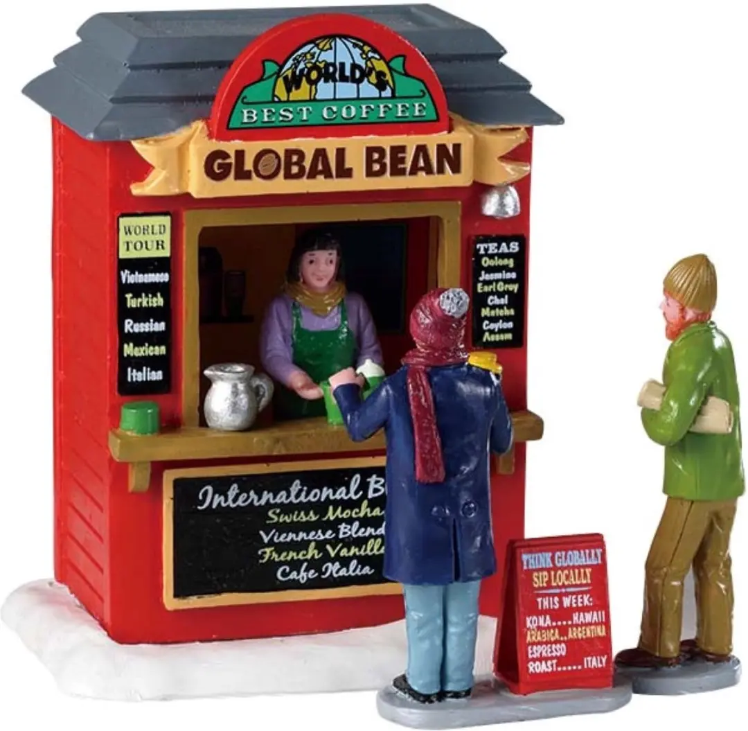 Lemax Global Bean Coffee Kiosk