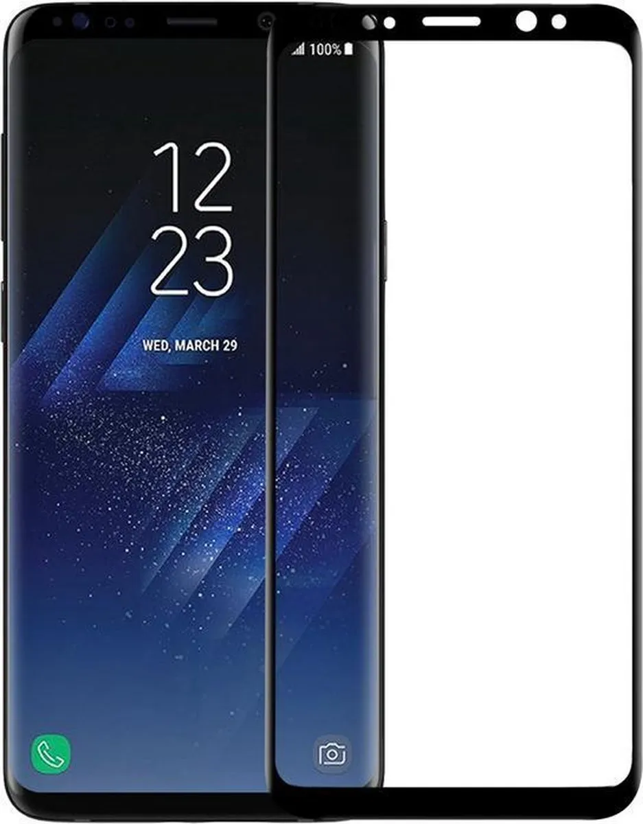 Nillkin Full Face Tempered Glass 3D CP+MAX voor Galaxy S9+ - 1 Stuk - afbeelding 5 van 6
