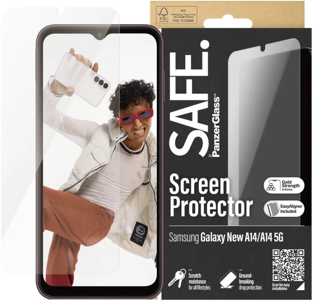 PanzerGlass SAFE95678 Screenprotector Samsung Galaxy A15 - Case Friendly