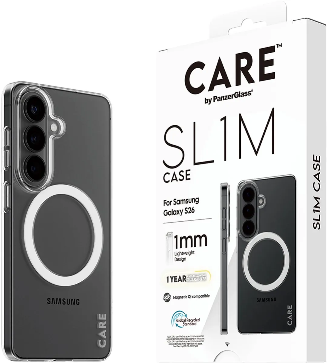 PanzerGlass SL1M Hoes Transparant Samsung Galaxy S26 Ultra - CR28187