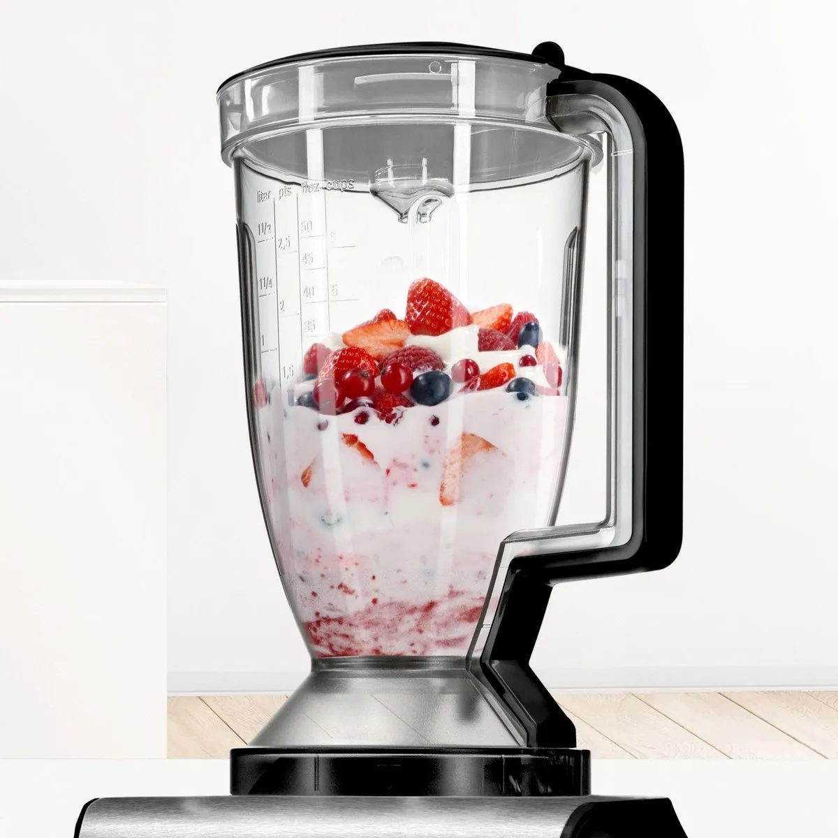 Bosch MultiTalent 8 MC812M844 Foodprocessor - 1250W - Zwart/RVS - afbeelding 6 van 6