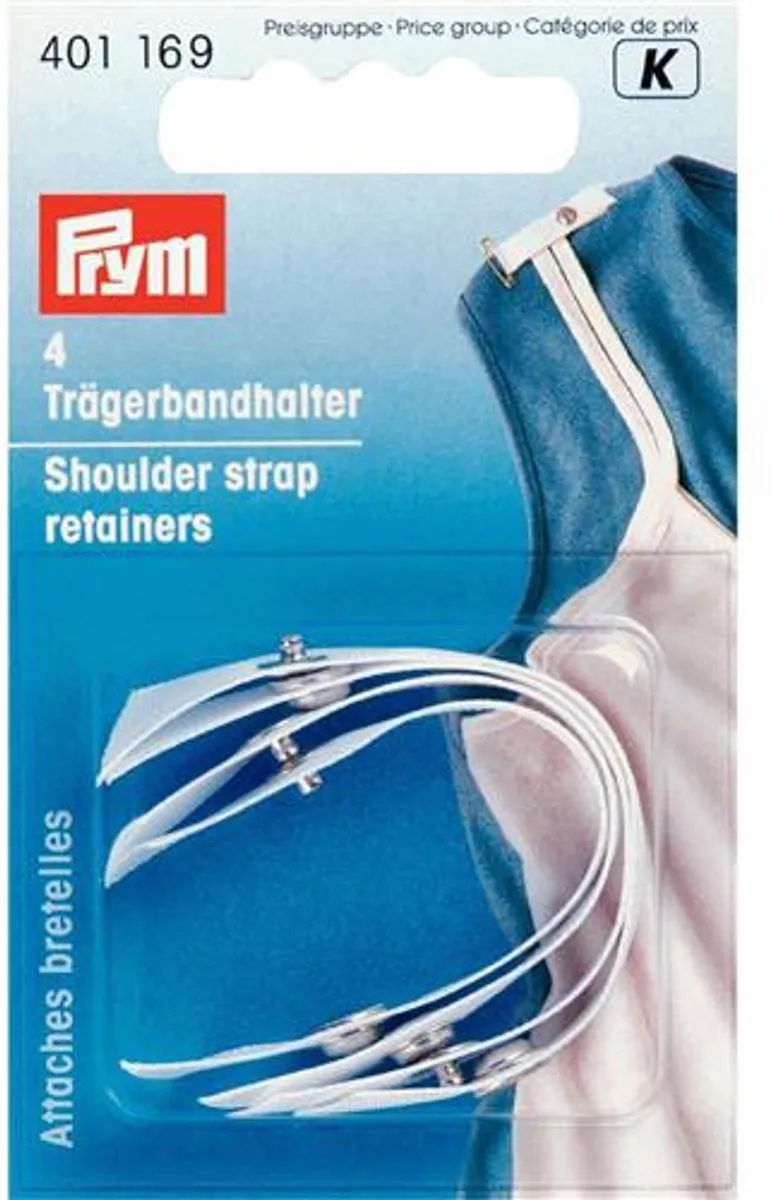 Prym Schouderbandhouders - 4 Stuks
