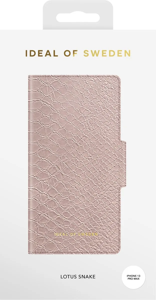 iDeal of Sweden Atelier Wallet iPhone 13 Pro Max IDAW-I2167-234 - Lotus Snake