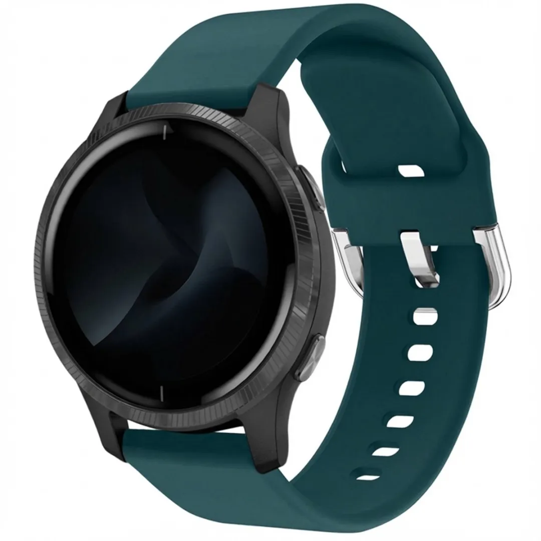 Imoshion Siliconen Bandje Garmin Venu/Vivoactive/Forerunner 245 - Donkergroen