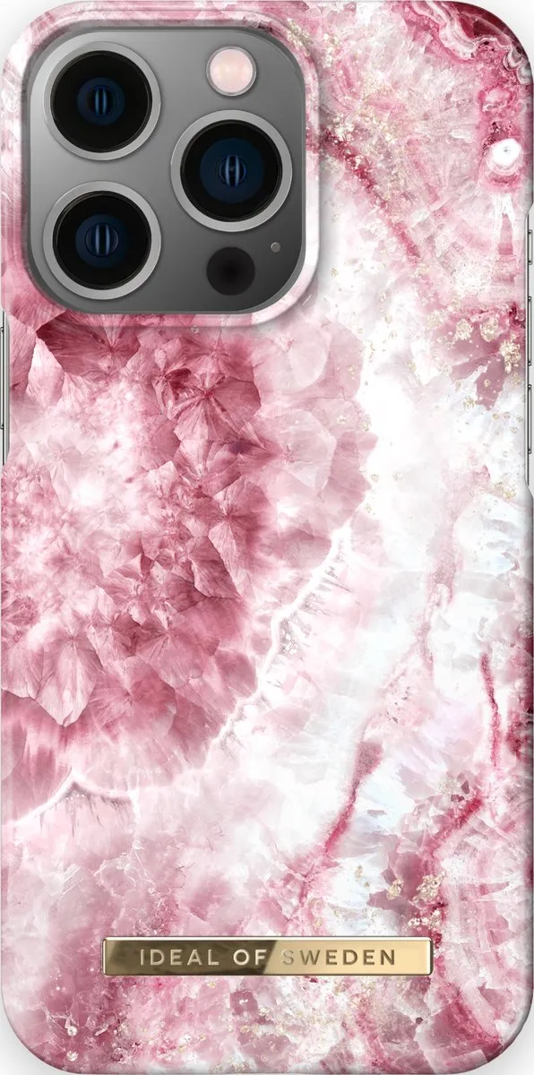 iDeal of Sweden iPhone 13 Pro Hoesje Fashion Rose Quartz