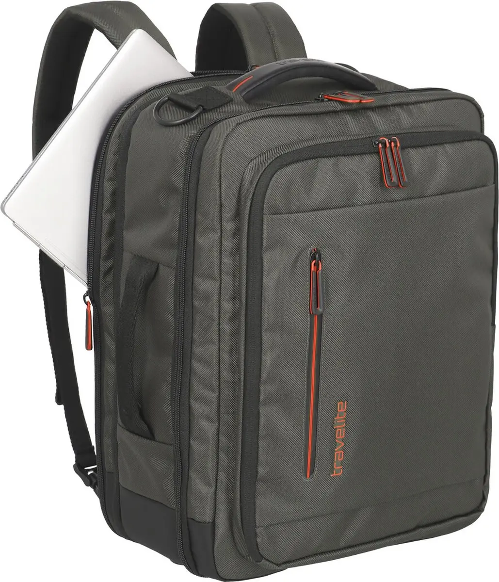 Travelite Crosslite 5.0 Boardbag - 31L - Dark Olive - afbeelding 6 van 6