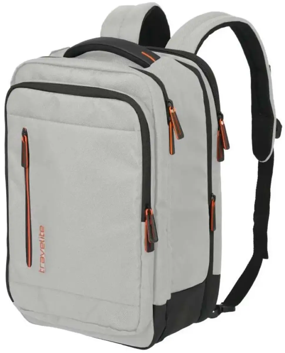 Travelite Crosslite Boarding Backpack S - 23L - Zwart - afbeelding 3 van 6