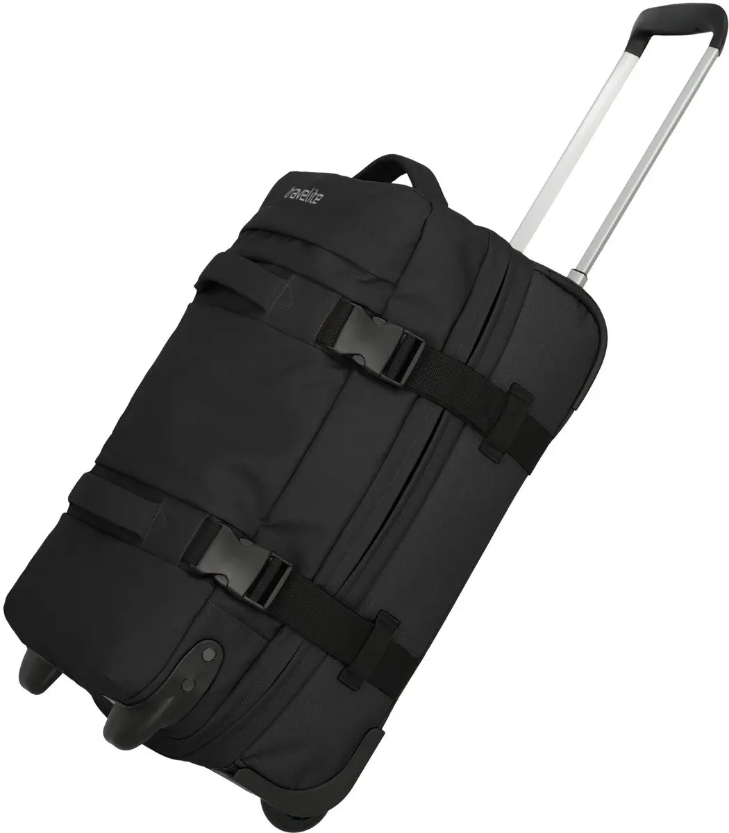 Travelite Bolonia 2-wiel Trolley 53 cm - 35L - Zwart - afbeelding 5 van 6