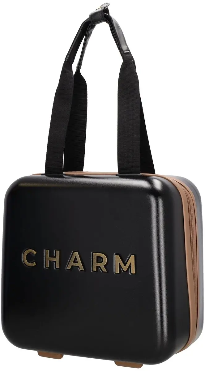 Charm London Capetown Beautycase - Zwart - afbeelding 2 van 6
