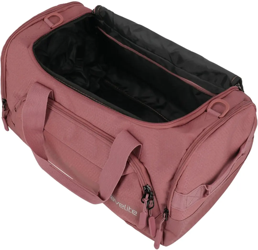 Travelite Kick Off Duffle M Reistas 45 liter - Rosé - afbeelding 3 van 6