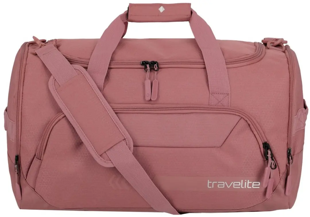 Travelite Kick Off Duffle M Reistas 45 liter - Rosé