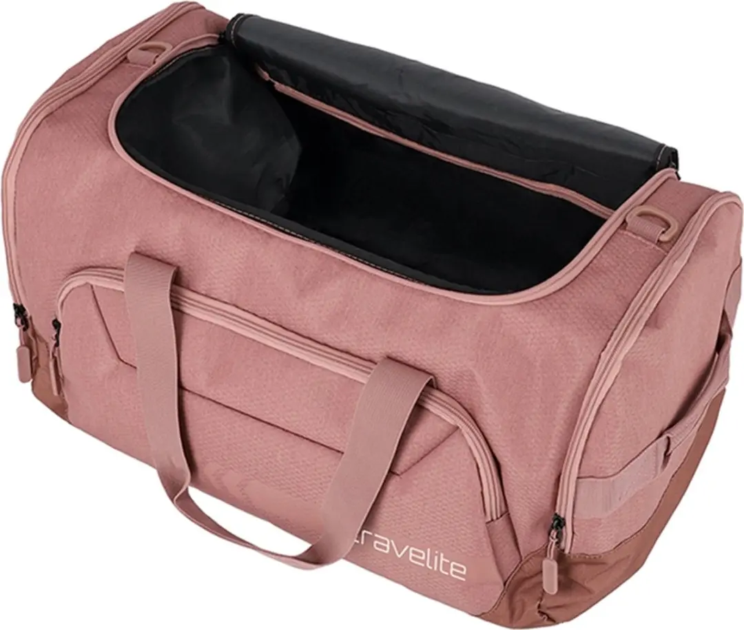 Travelite Kick Off Duffle M Reistas 45 liter - Rosé - afbeelding 4 van 6