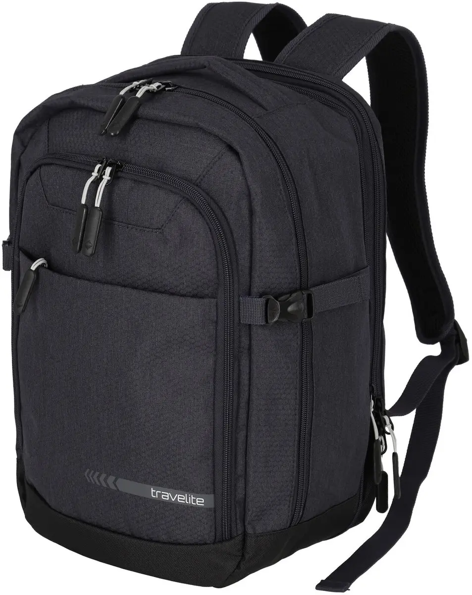 Travelite Kick Off Laptoprugzak 15.6 inch - 20L - Grijs - afbeelding 4 van 6