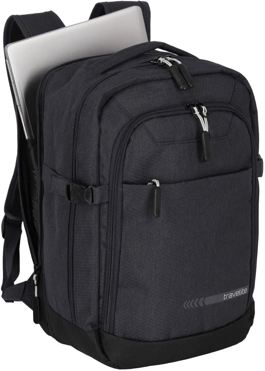Travelite Kick Off Laptoprugzak 15.6 inch - 20L - Grijs - afbeelding 6 van 6