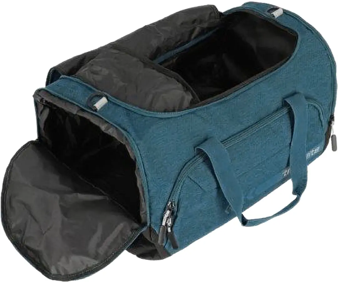 Travelite Kick Off Duffle M reistas 45L - Petrol Blue - afbeelding 3 van 6
