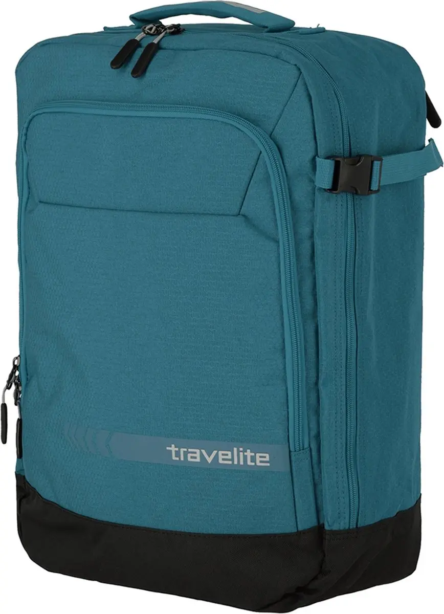 Travelite Kick Off Duffle/Backpack 35L - Petrol - afbeelding 2 van 6