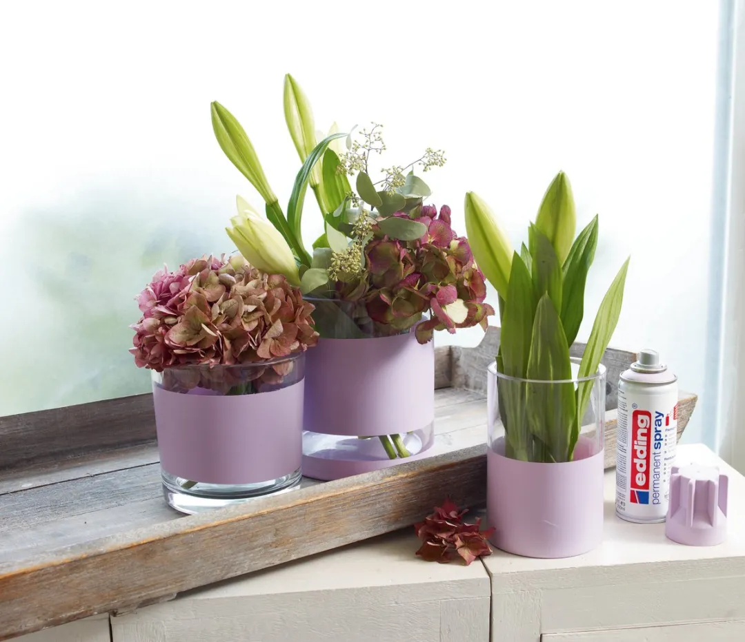 edding 5200 Spuitverf Light Lavender Mat - 200ml - afbeelding 2 van 6