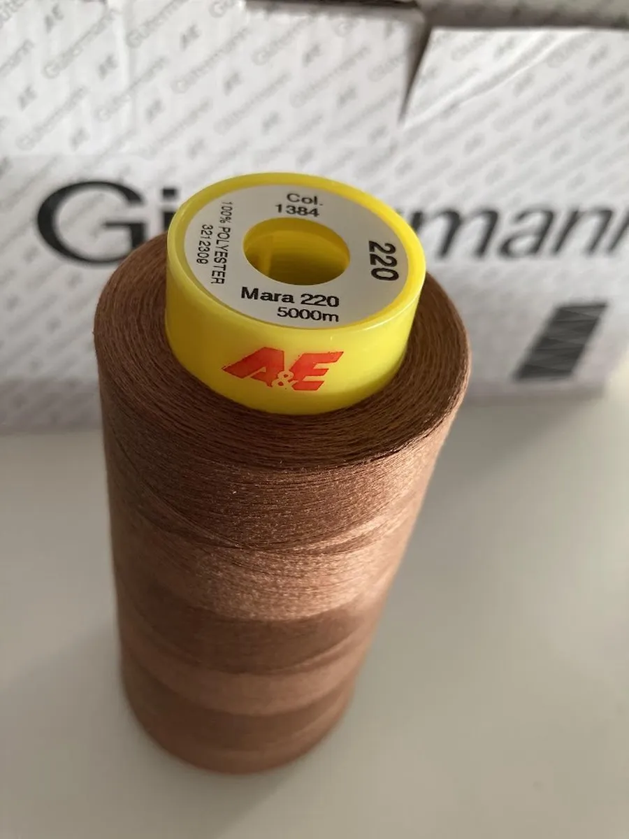Gutermann Lockgaren 1384 Cognac 5000m