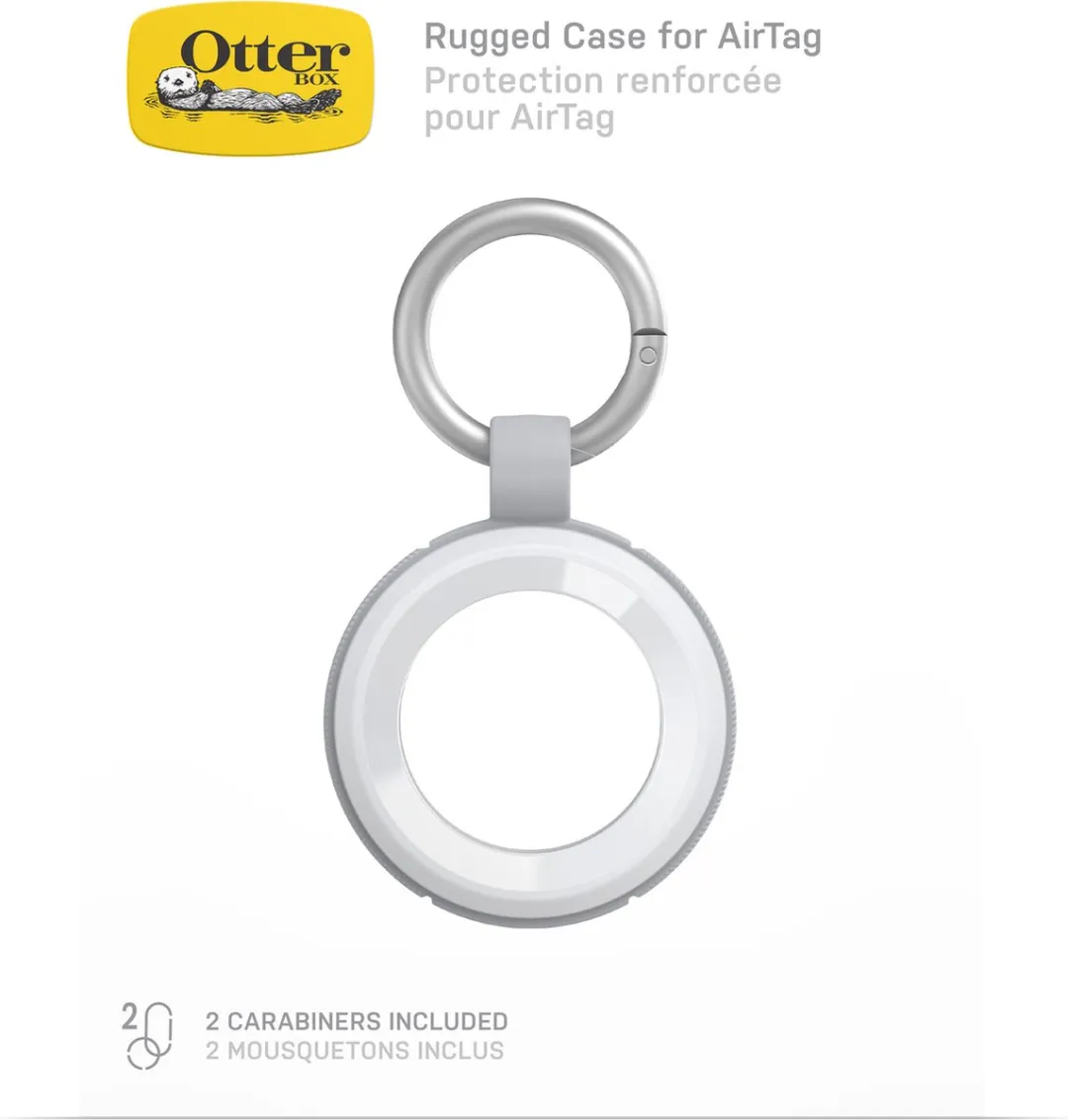 OtterBox Rugged Hoes Apple AirTag - Wit