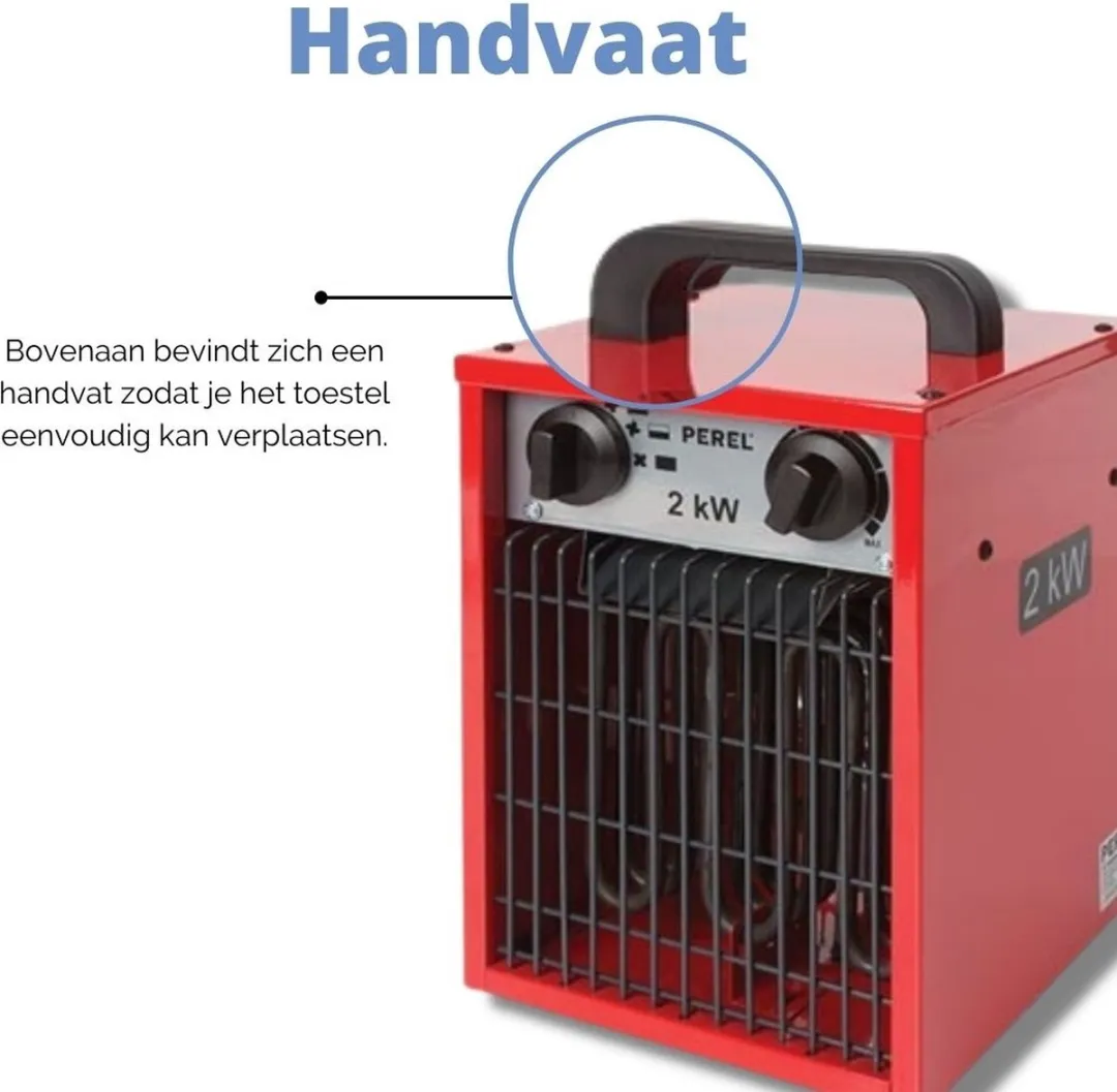 Perel TC78069N Ventilatorkachel 2000W