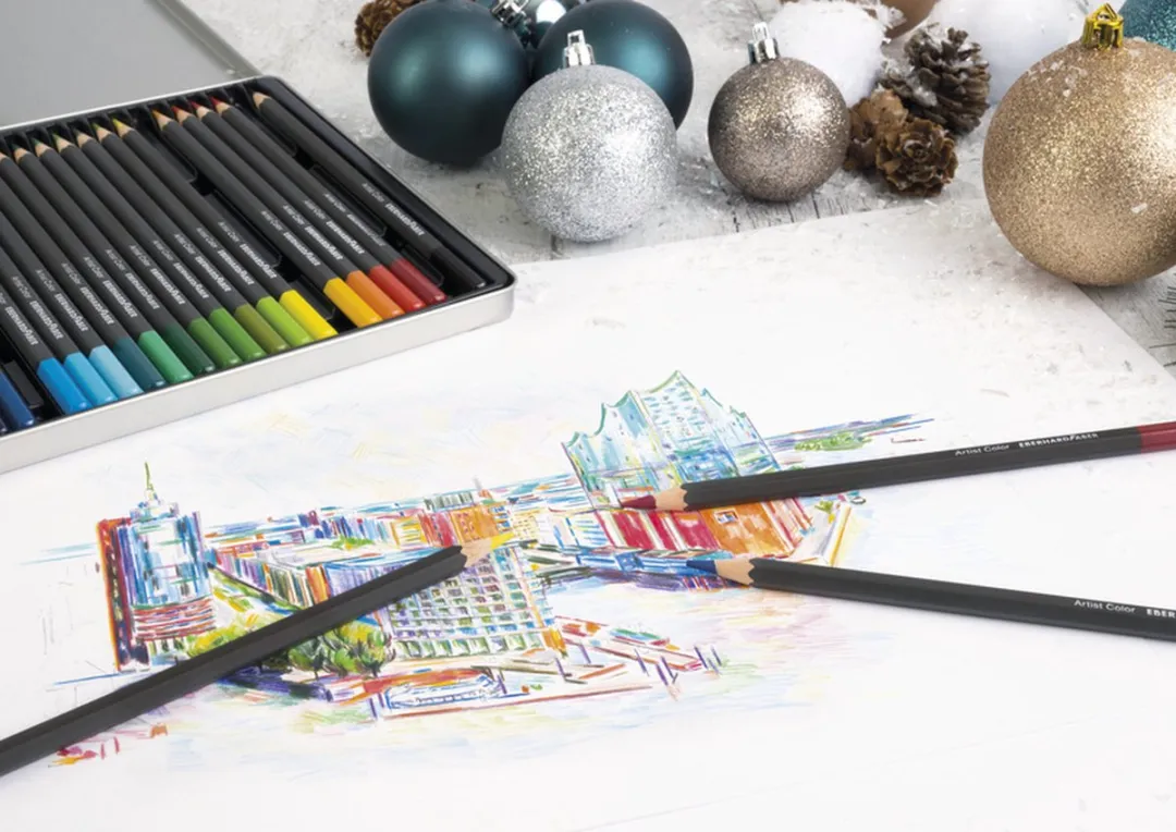 Eberhard Faber Artist Color EF-516136 Kleurpotloden - 36 Stuks - Metaaletui