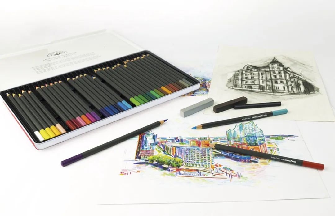 Eberhard Faber Artist Color EF-516136 Kleurpotloden - 36 Stuks - Metaaletui