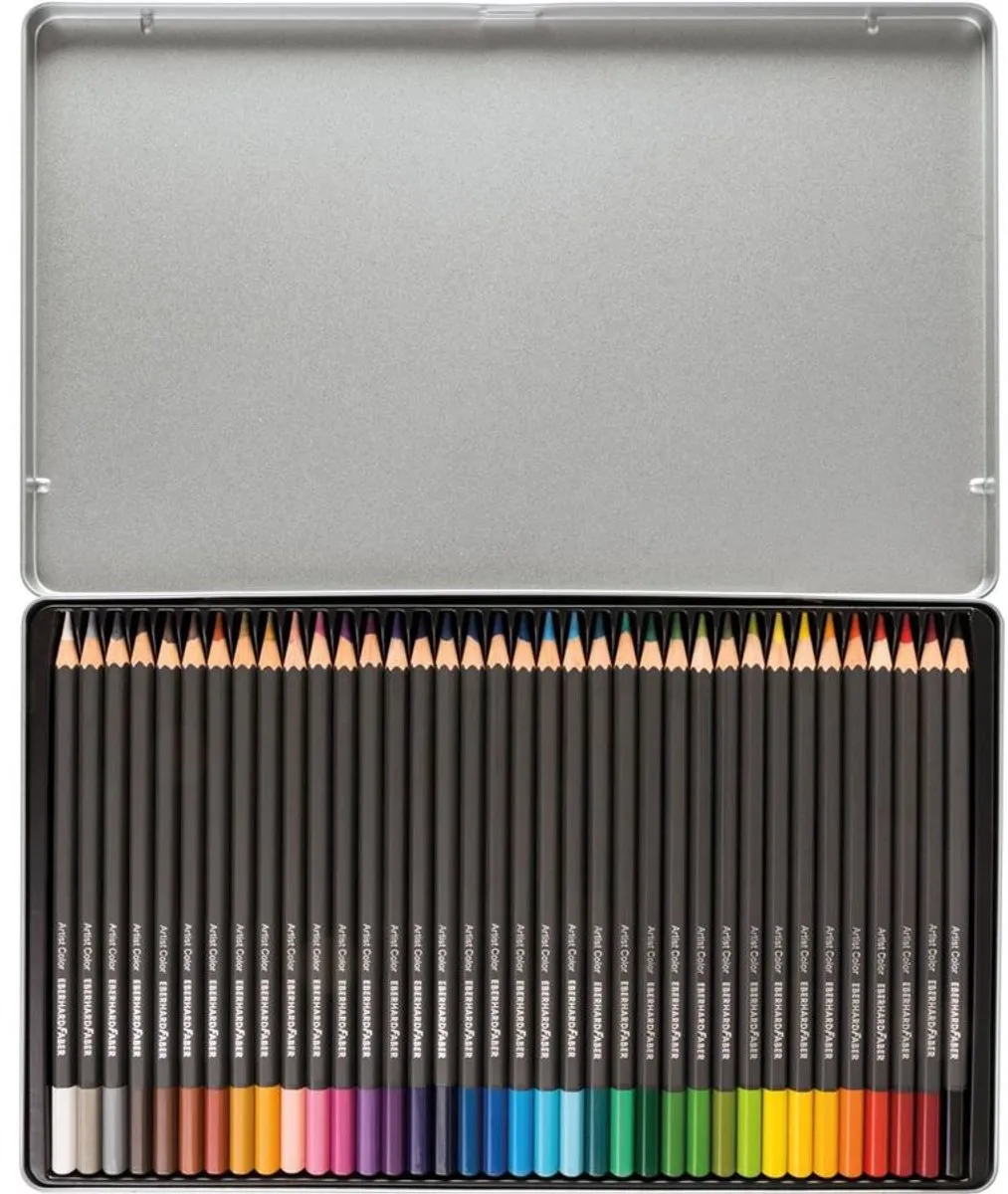 Eberhard Faber Artist Color EF-516136 Kleurpotloden - 36 Stuks - Metaaletui