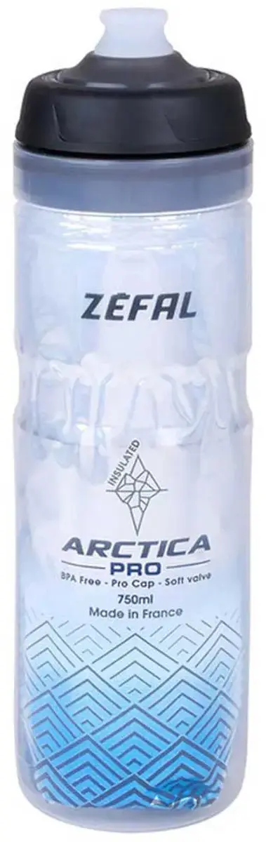 Zefal Arctica Pro 75 Bidon - 750ml - Blauw/Zilver - afbeelding 2 van 2