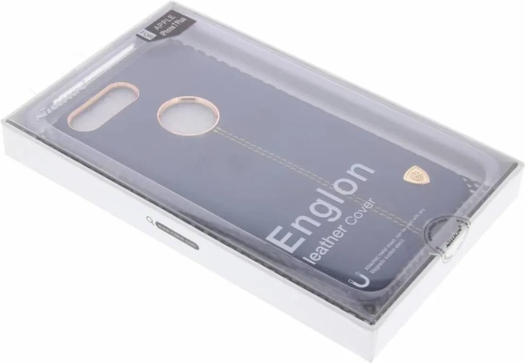 Nillkin Englon Leather iPhone 7/8 Hoesje - Blauw - 6902048127852 - afbeelding 4 van 6