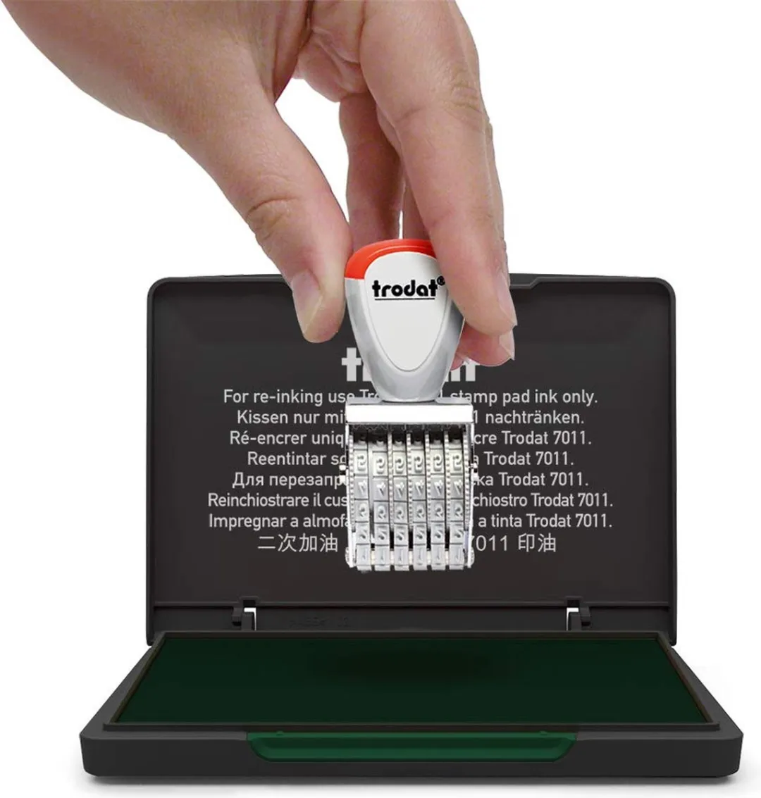 Trodat 9054 Handstempelkussen - 210x148mm Groen