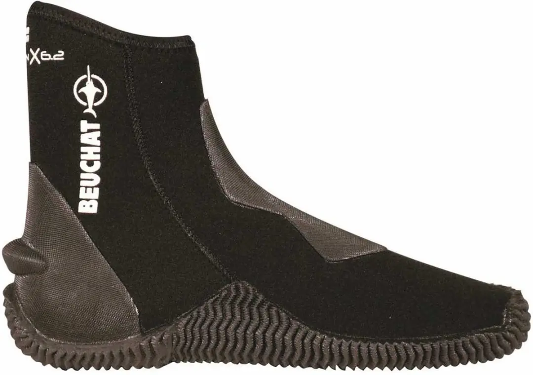 Beuchat Sirocco Open 5 Mm Duikbooties Zwart EU 46-47