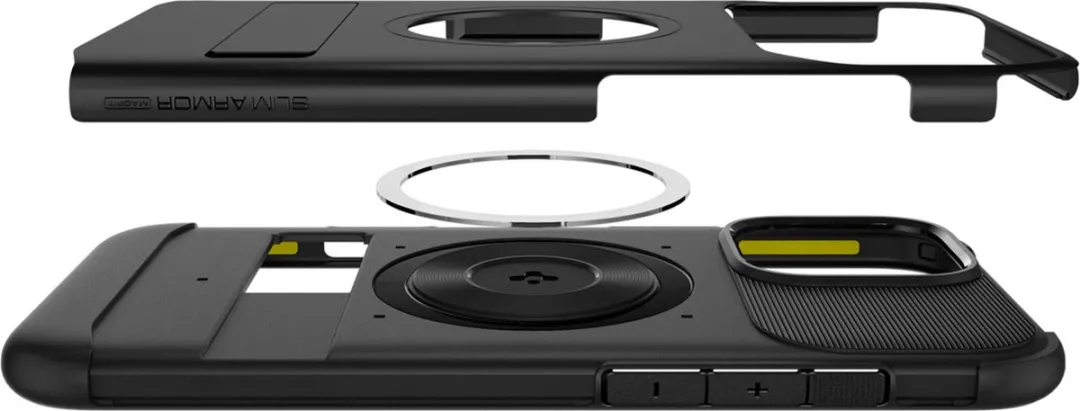Spigen Slim Armor MagSafe iPhone 16 Pro Hoesje 12141 - Zwart