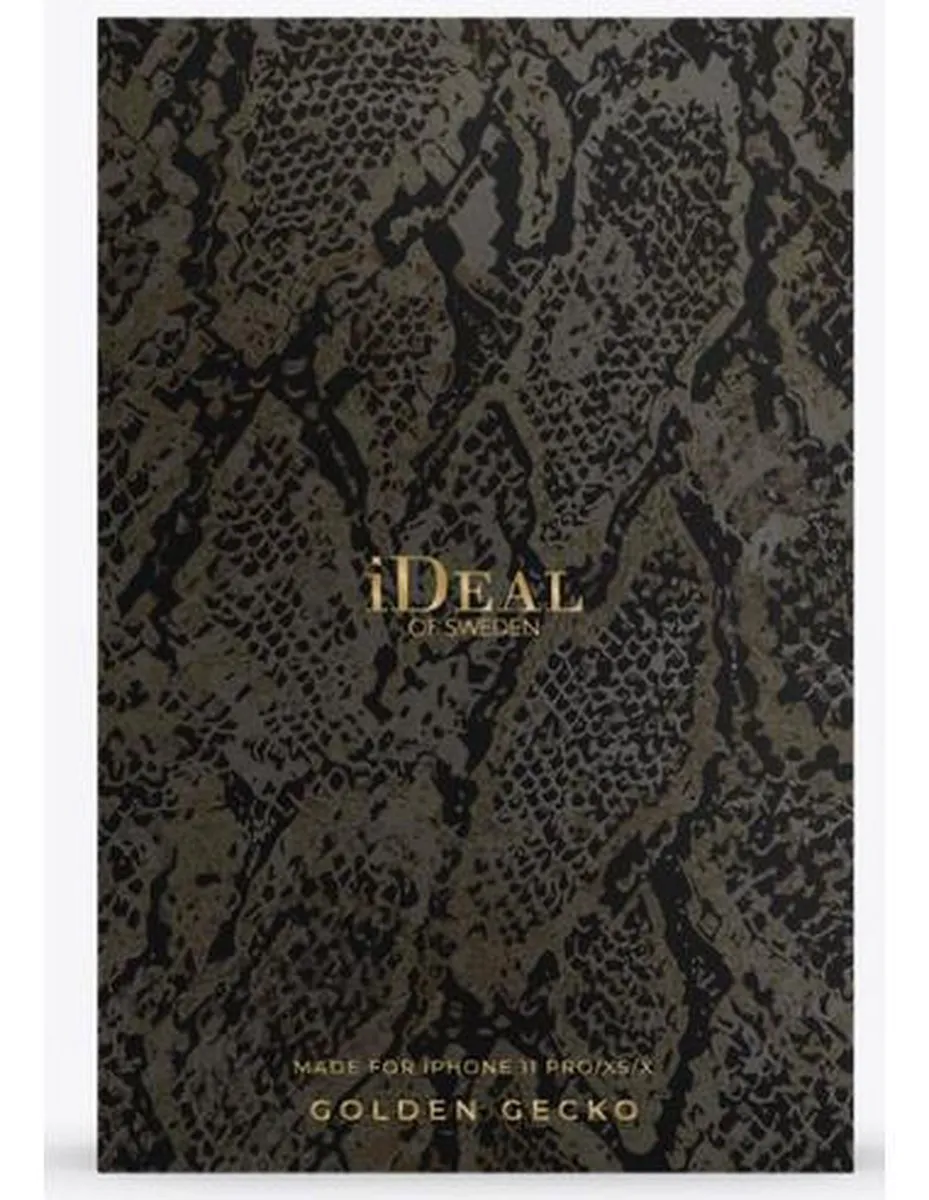 iDeal of Sweden iPhone 11 Pro Hoesje Golden Gecko - Bruin/Goud