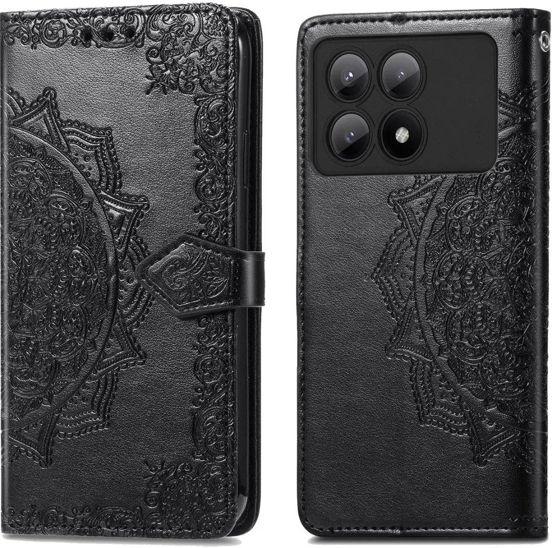 Imoshion Hoesje Xiaomi Poco X6 Pro - 3 Pasjes - Zwart