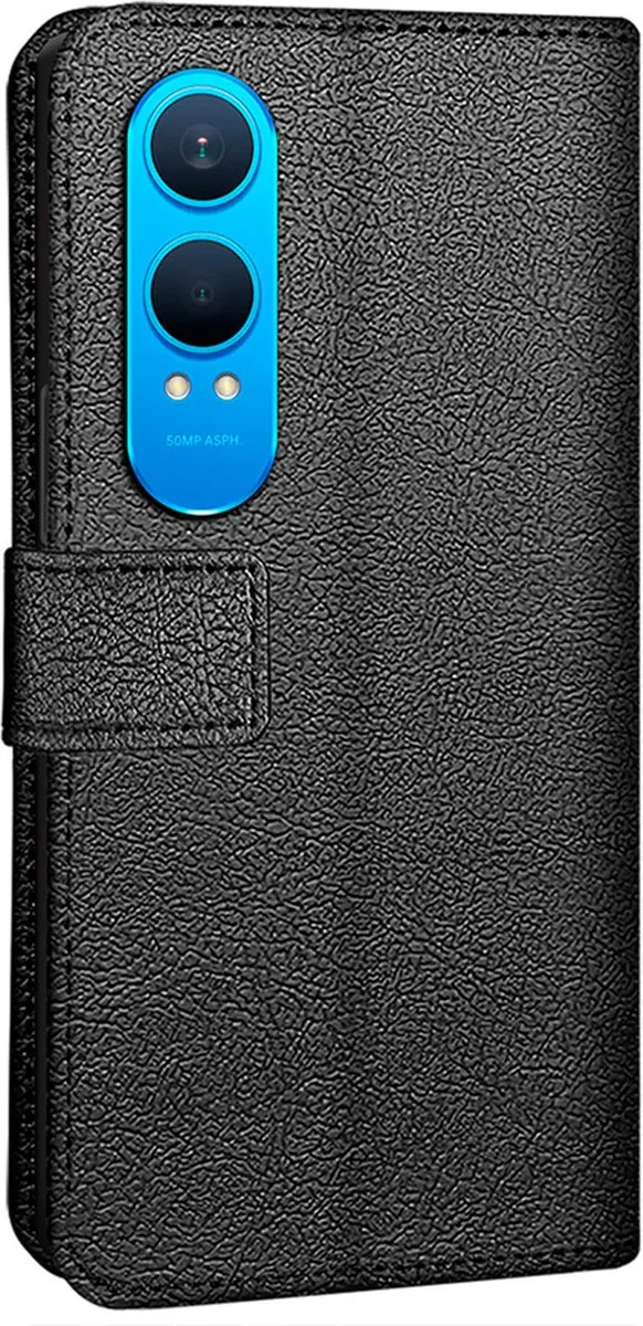 Just in Case Bookcase Hoesje OnePlus Nord CE4 Lite - 4 Pasjes - Zwart