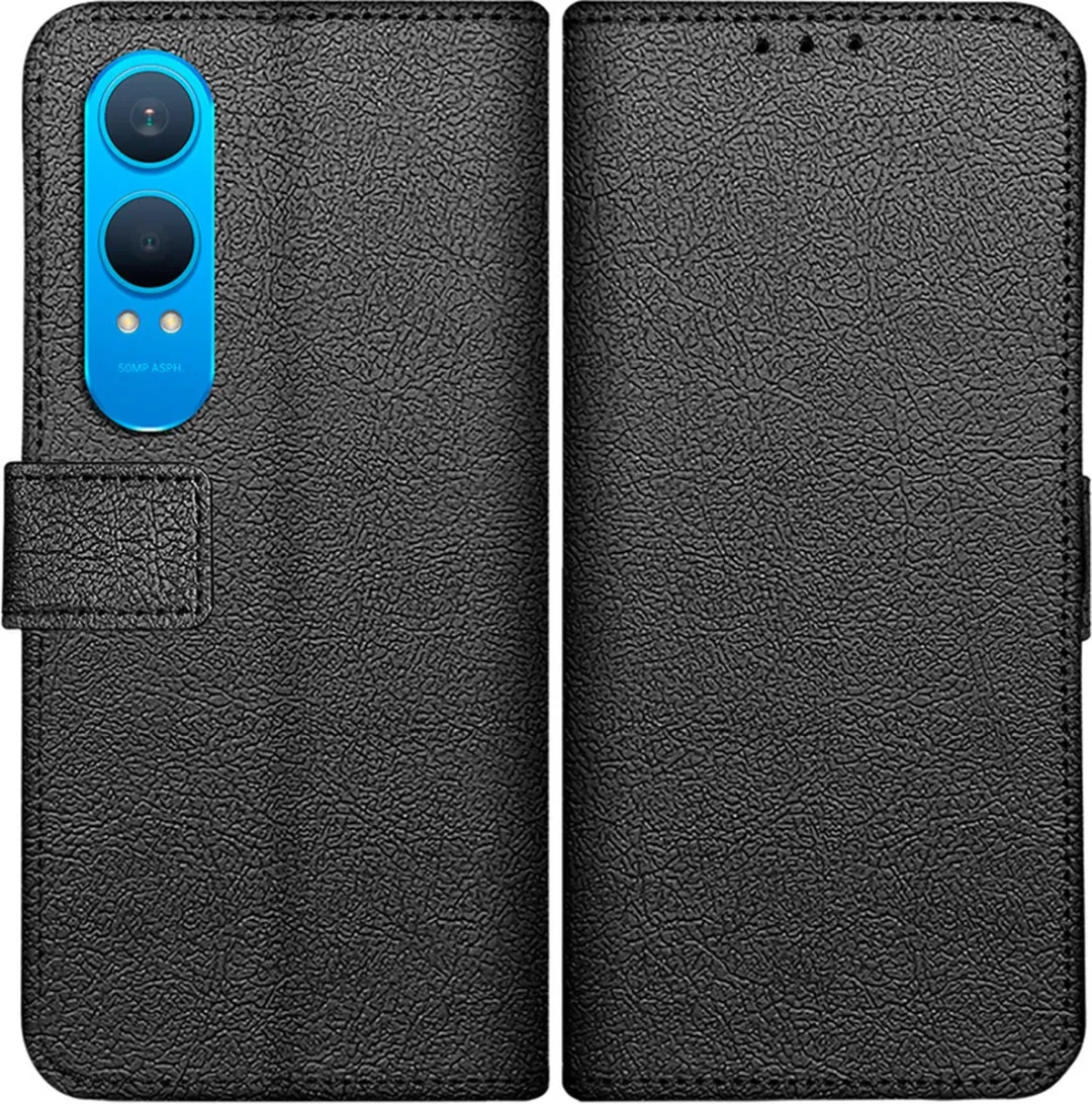 Just in Case Bookcase Hoesje OnePlus Nord CE4 Lite - 4 Pasjes - Zwart