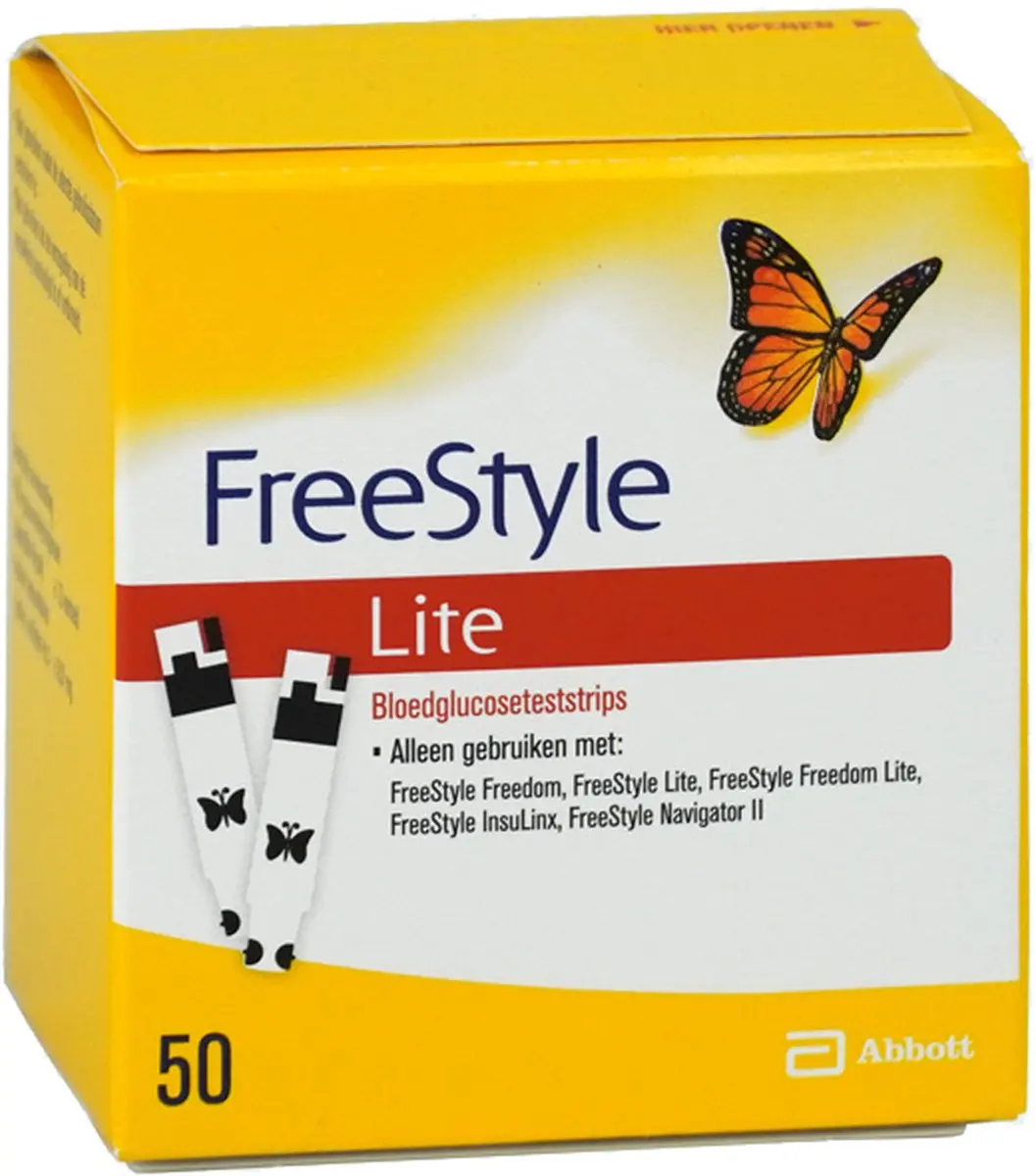 Abbott Freestyle Lite teststrips - 50 stuks - afbeelding 3 van 6